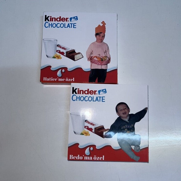 Kişiye Özel Kinder Çikolatası