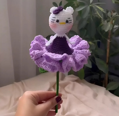 El Örgüsü Hello Kitty Buketi