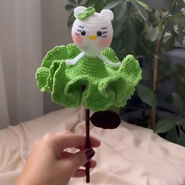 El Örgüsü Hello Kitty Buketi