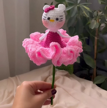 El Örgüsü Hello Kitty Buketi