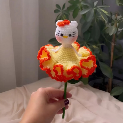 El Örgüsü Hello Kitty Buketi